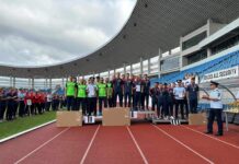 Pompierii botoșăneni – cei mai buni din țară la „Pista cu obstacole pe 100 de metri”